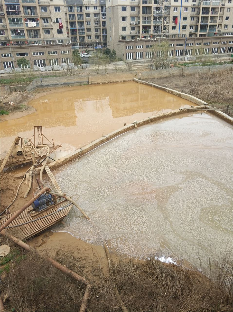 青县沉淀池淤泥清理-厂区废水池淤泥清淤